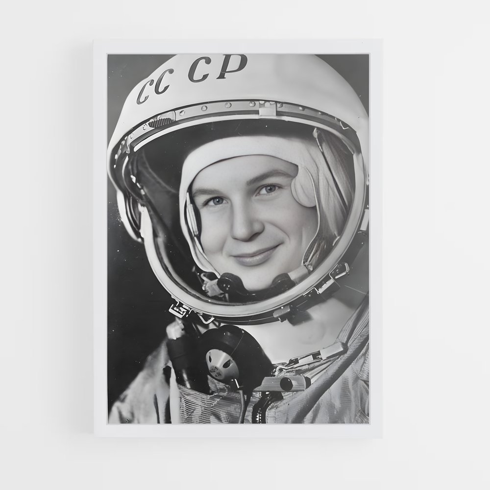 Poster Astronauta Noir – affiche Astronautes (vue 3)